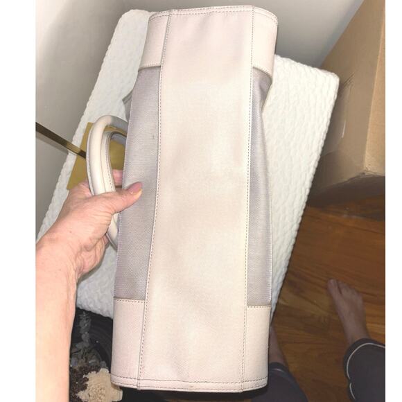 Tory Burch Grey Ella Tote - Picture 4 of 6